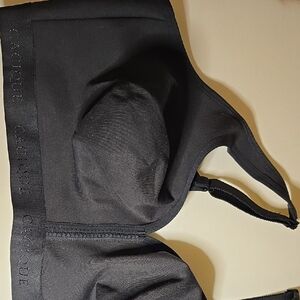 Cacique Black Cotton Full Coverage Bra